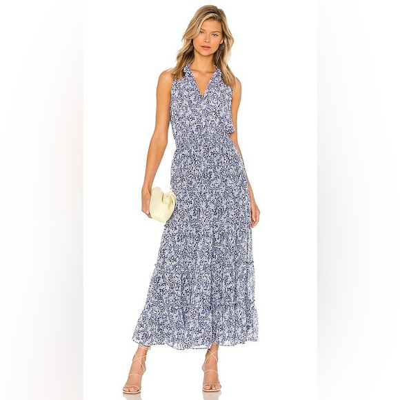 1. State Floral Tiered Maxi Dress - Picture 1 of 4